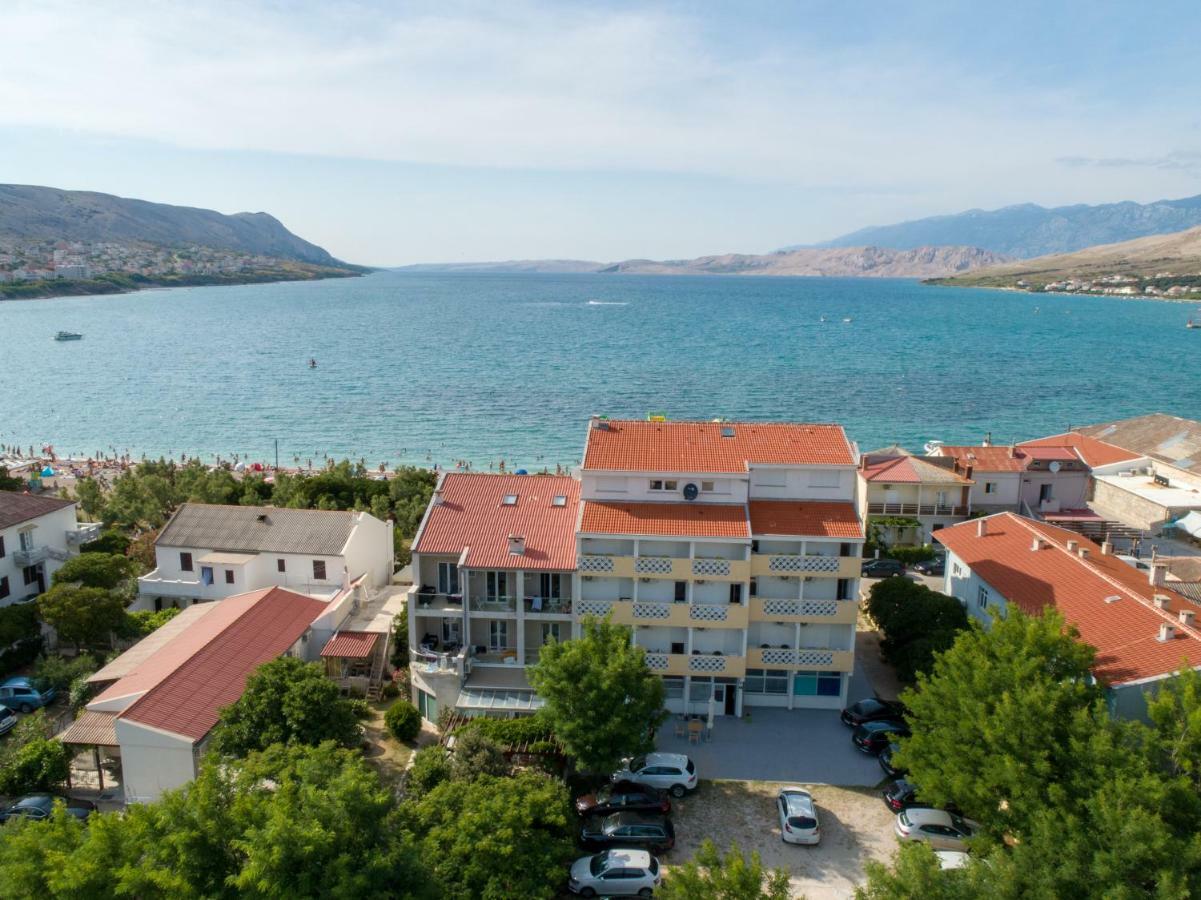 Villa Galeb Pag - At The Main Beach 파그 외부 사진